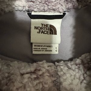 Northface Purple Tie dye fleece jacket